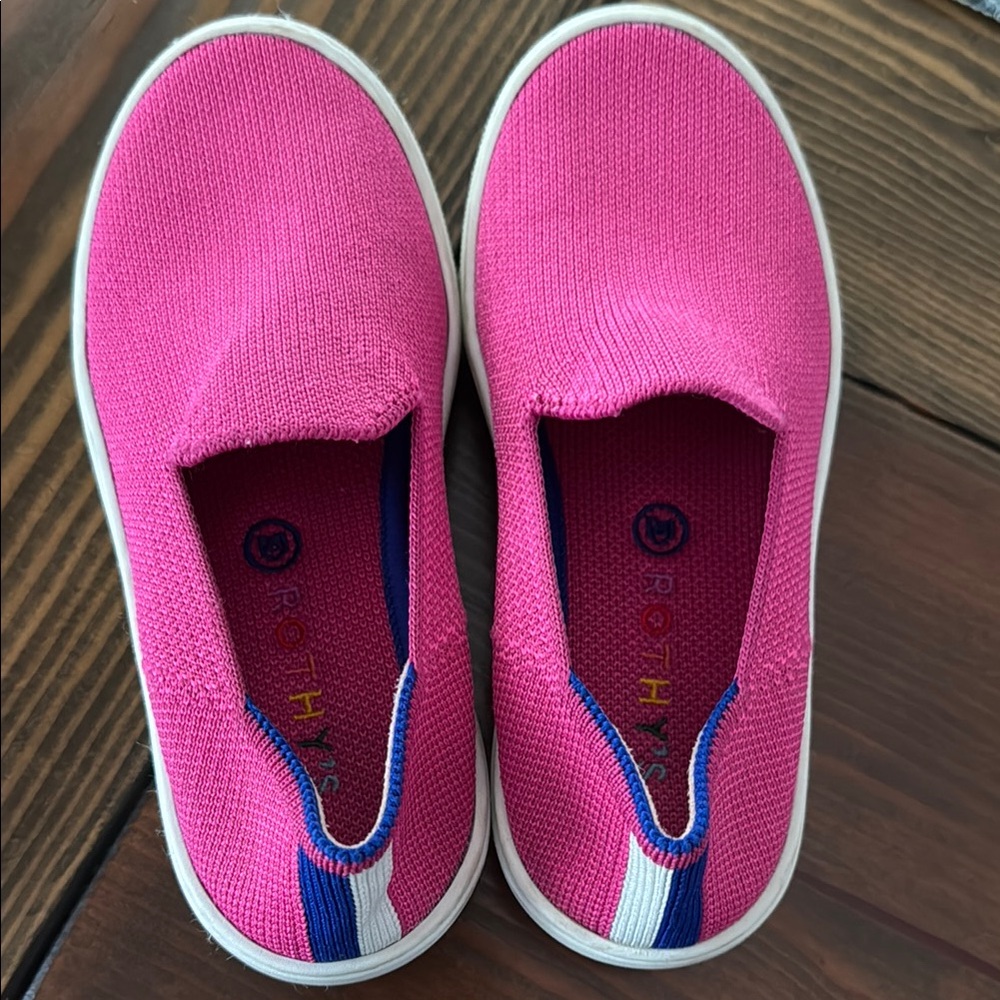 Rothy's Pink Sneakers Vibrant Casual Style